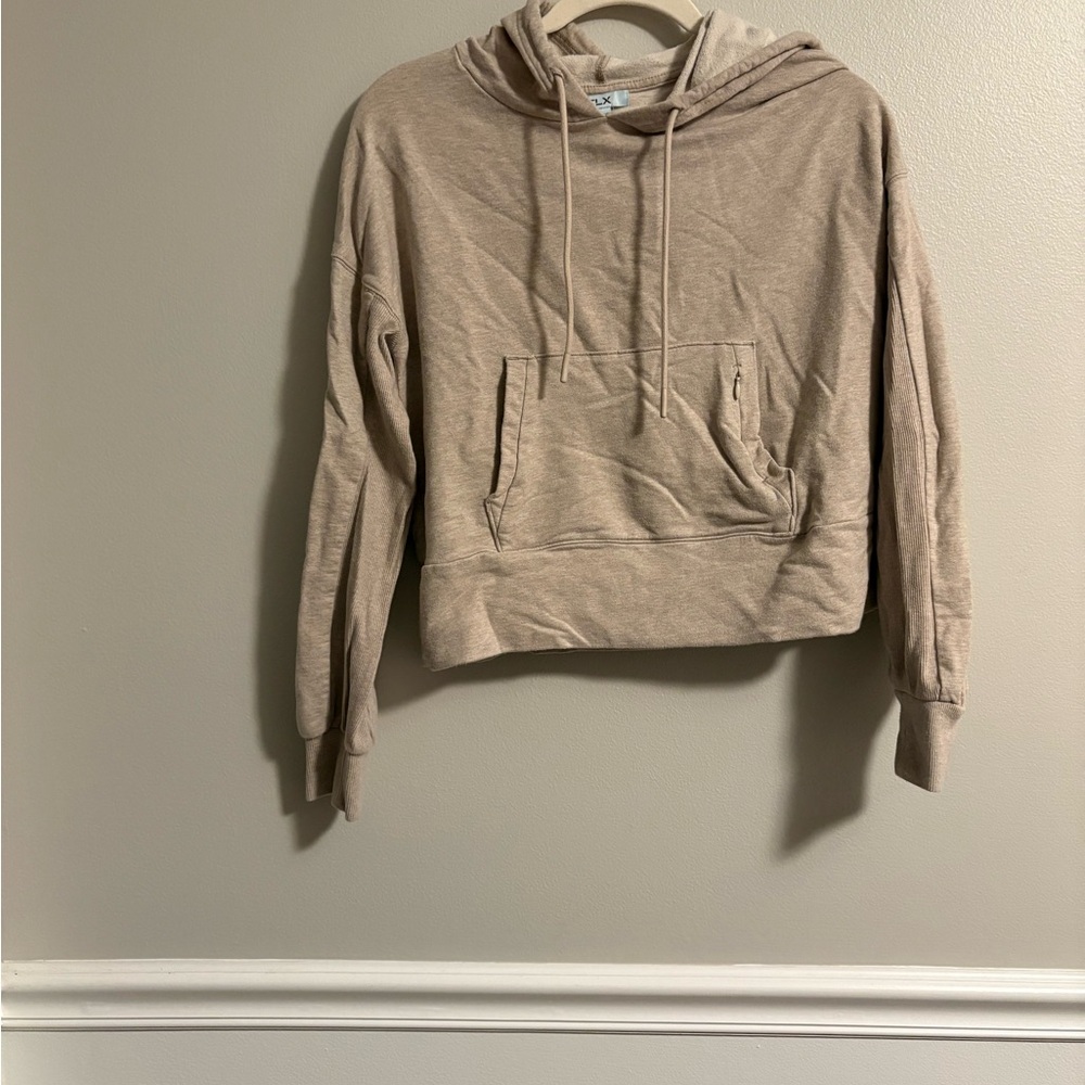 FLX Tan Hoodie for Women
